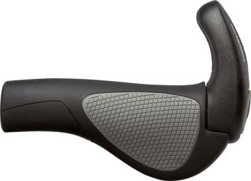 ERGON Grips with Bar End GP2 Black