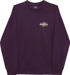 T-Shirt Manches Longues Vans Galactic Lockdown Violet