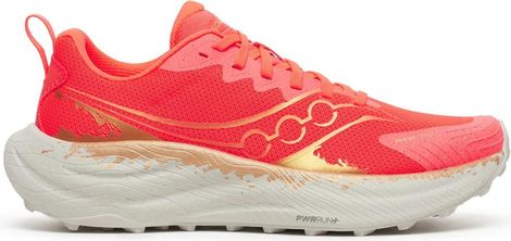 Saucony Ride TR3 Women's Trail Running Shoes in Red/Gold