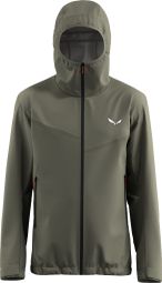 Salewa Puez Gore-Tex 3L Waterdichte Jas Groen Man