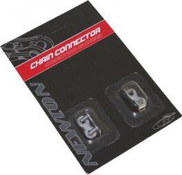 1-3V BICYCLE CHAIN CONNECTOR. NEWTON ANTI-ROUILLE COMPATIBLE SRAM (ATTACHE RAPIDE) (BLISTER DE 2 PIECES)