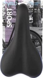 Velo Selle vélo Plush Sport VL-3011 bleu/noir