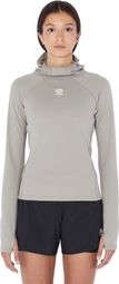 Women's Beige Circle Momentum Hoodie