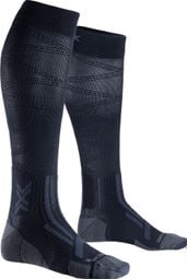 Chaussettes X-Socks TrailRun Perform Helix Otc Noir/Gris Foncé