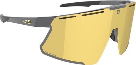Gafas AZR Vision RX Carbono Mate/Oro + Lente Transparente