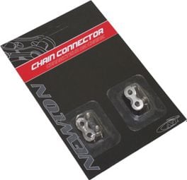 CONNECTEUR DE CHAINE VELO  1-3V. NEWTON COMPATIBLE SRAM  (ATTACHE RAPIDE) (BLISTER DE 2 PIECES)