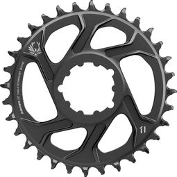 Plato SRAM X-SYNC EAGLE de montaje directo, 3mm de desplazamiento 12 velocidades, negro