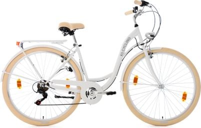 Vélo pour dame 28'' Balloon blanc TC 48 cm KS Cycling