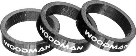 Woodman Carbon Headset Spacers 8mm (x3)