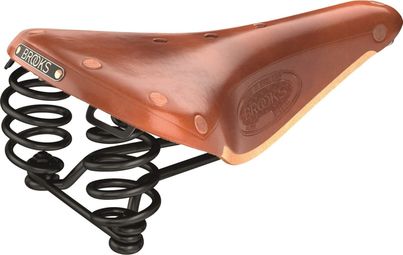 Brooks England Selle vélo B337 Flyer spécial homme miel