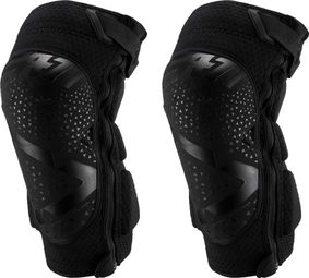 Leatt 3DF 5.0 Zip Short Knee Guards Black