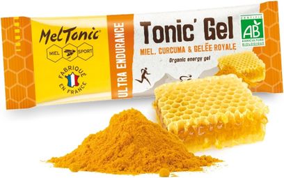 Meltonic Tonic'Gel Energétique Bio Ultra Endurance Miele Curcuma Pappa Reale 20g