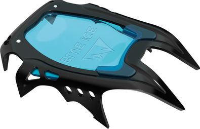 Partie Avant Acier Blue Ice des Crampons Harfang Alpine Noir