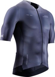 Maillot manches courtes X-Bionic CoreFusion Aero Dark Monochromatic Heatmap - Gris