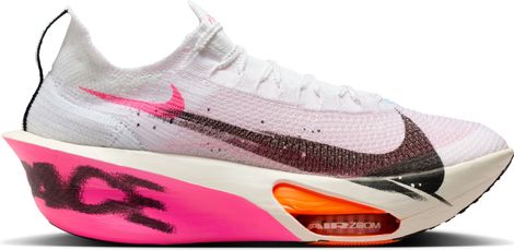 Nike Alphafly 3 Running Shoes, White/Black/Pink, Men's