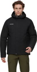 Mammut Treeline Thermo Hooded Waterproof Jacket Black Man