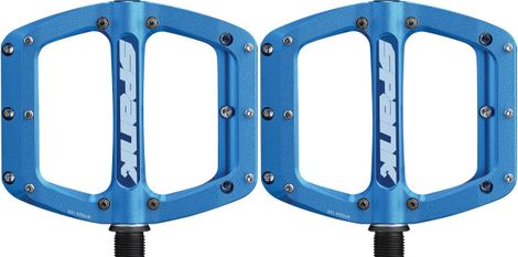 Paire de Pédales Plates Spank Spoon Reboot Bleu