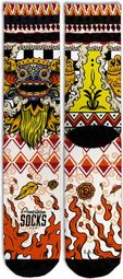 Barong Rock - Chaussettes Graphiques Techniques Coolmax - Cyclisme  Running et Sport