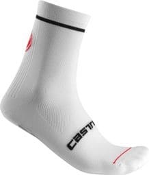 Paire de Chaussettes Castelli Entrata 13 Blanc