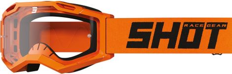 Rocket Kid 2.0-masker, effen neonoranje, glanzend