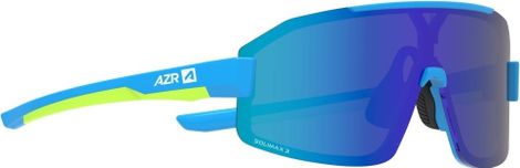 Gafas para niños AZR Rush JR azul/verde