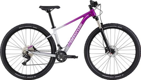 VTT Semi-Rigide Femme Cannondale Trail Women's SL 4 Shimano Deore 11V 29'' Violet Gris