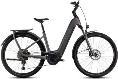 Cube Kathmandu Hybrid Pro 800 Elektrische Hybride Fiets Shimano Cues 11S 800 Wh 700 mm Slab Grey 2025