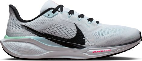 Nike Pegasus 41 Running Shoes, White/Pink/Black, Men's