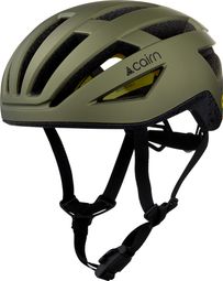 Cairn Atom Mips Mat Metallic Groene Racefietshelm