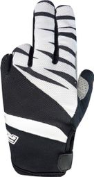 Racer GP Style Long Guantes negro blanco