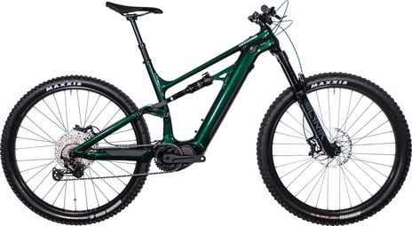 Bicicleta de montaña eléctrica Cannondale Moterra Neo S1 Shimano SLX/XT 12V 630 Wh 29'' Verde con doble suspensión