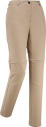 Converteerbare damesbroek Lafuma Active Beige
