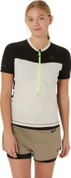 Asics Fujitrail Grey/Black Women's Short Sleeve Jersey