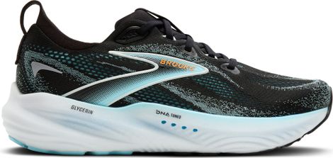 Chaussures Running Brooks Glycerin 22 Noir/Bleu Homme