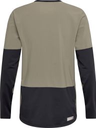 Maillot Manches Longues Fox Defend Thermal Vert — vue 4