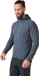 RAB Nexus Hoody Fleece Blau Mann