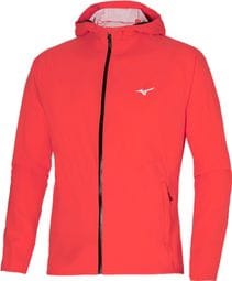 Veste imperméable Mizuno Trail Waterproof 20K Rouge