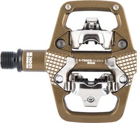 Pedali Look X-Track En-Rage Plus Clipless Bronzo