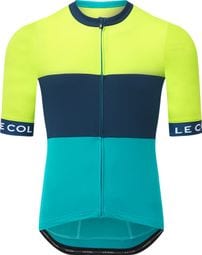 Le Col Sport Short Sleeve Jersey Blue/Yellow