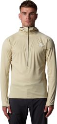 Sweat Technique Homme The North Face Summit Direct Sun Hoodie Beige 