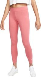 Nike Sportswear Essential Archaeo Pink/Weiß Damen Leggings