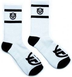 Chaussettes Federal Logo White W/ Black Logo - Couleur - Blanc