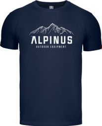 T-shirt de randonnée Alpinus Mountains bleu - Homme