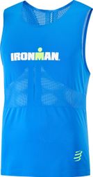 Débardeur Compressport IronMan Seaside Bleu