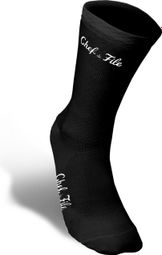 Chaussettes Chef de File - Noir