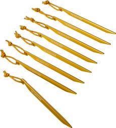 The North Face V-Stake Stakes (set van 8) Geel