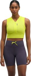 Crop Top Hoka SkyBreeze Jaune Femme