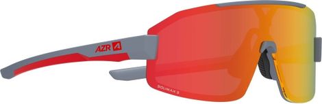 Gafas para niños AZR Rush JR Gris/Rojo