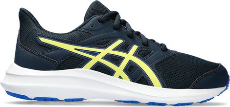 Asics Jolt 4 GS Hardloopschoenen Blauw/Geel Kind