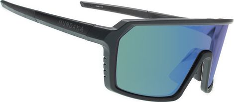 Lunettes Mundaka KJERAG Noir Mat / Revo Cat.3 Vert